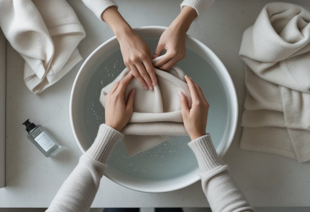how to wash cashmere