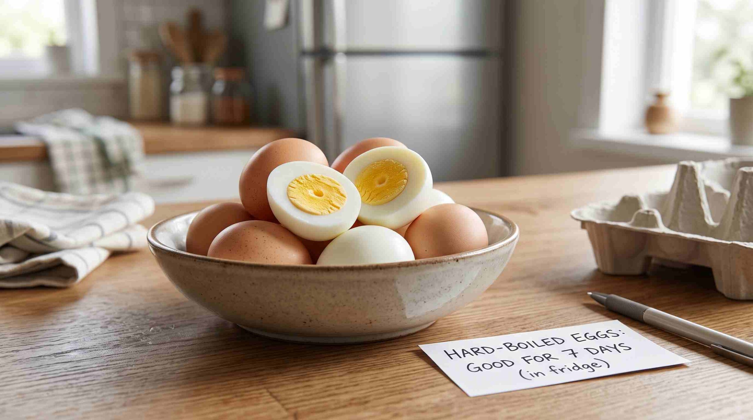 You are currently viewing Hard boiled egg good for how long