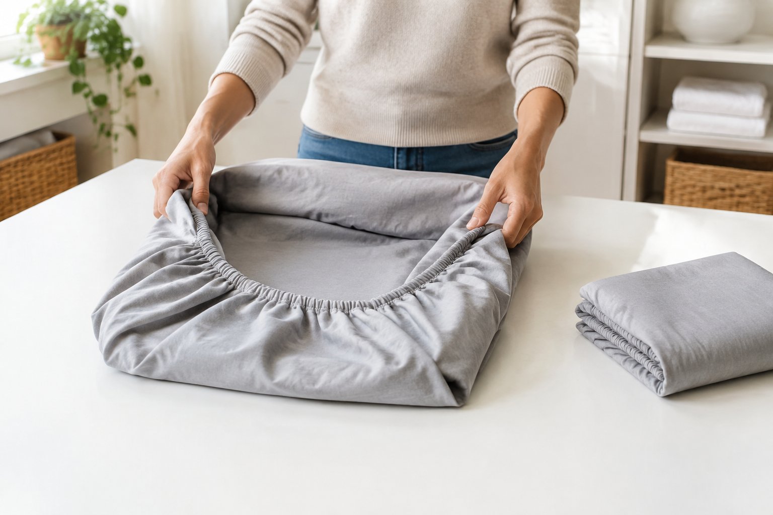 Read more about the article How to fold fitted sheets
