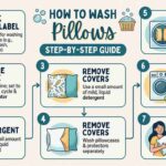 How to wash pillows