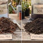 Potting mix vs potting soil