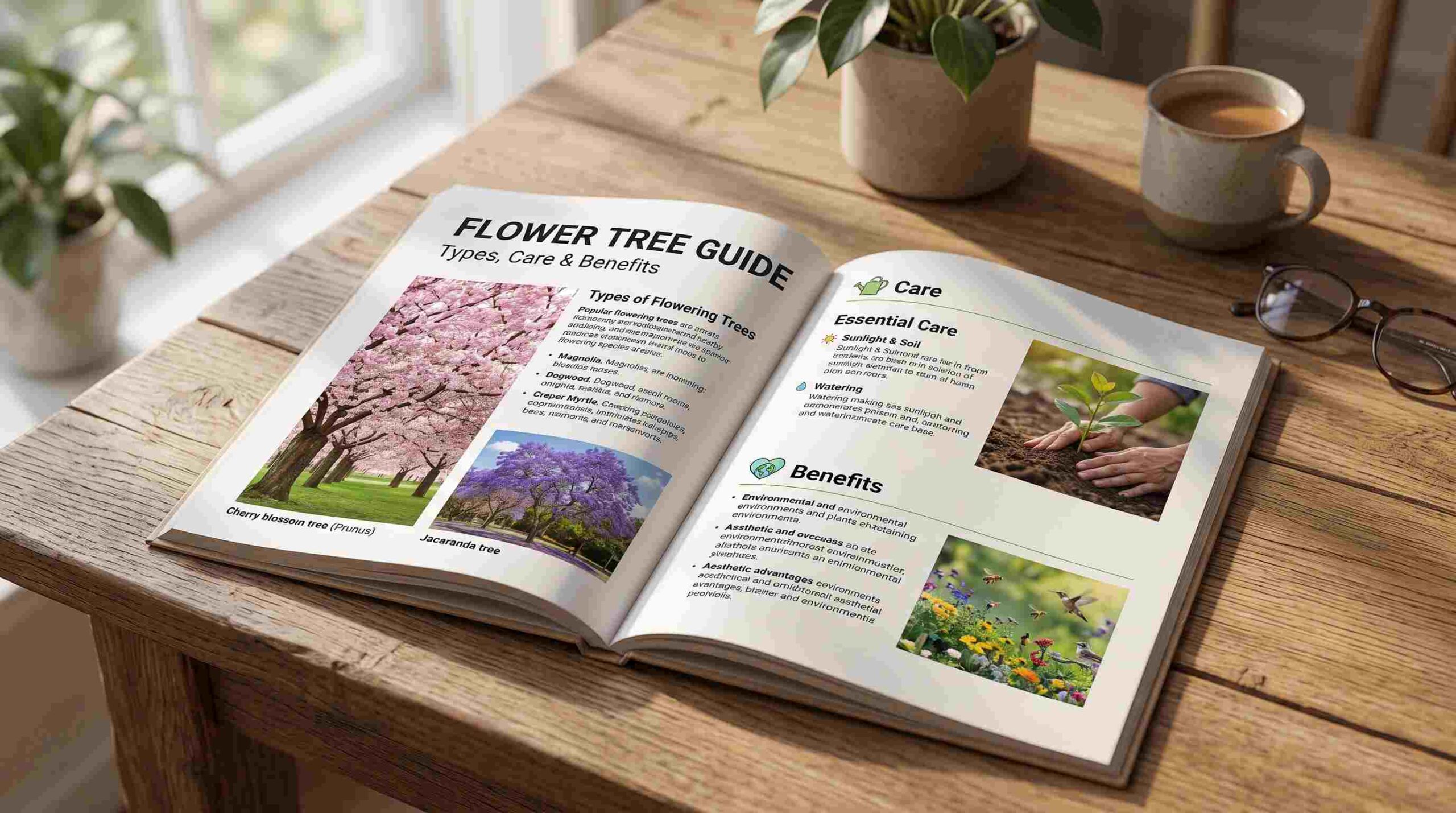 You are currently viewing Flower Tree Guide: Types, Care & Benefits