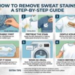 How to remove sweat stains